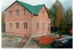 Строительство дома от фундамента до крыши и его отделка, Московская область, д.Мишнево, 2004 - 2005г.